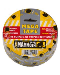 Mega All Purpose Tape Black 50mm x 50M