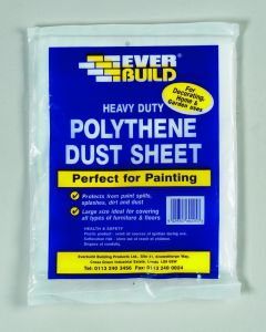 Polythene Dust Sheet 12 x 9